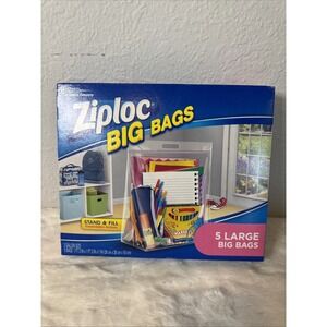 Ziploc Big Bags Double Zipper Large Storage Bags